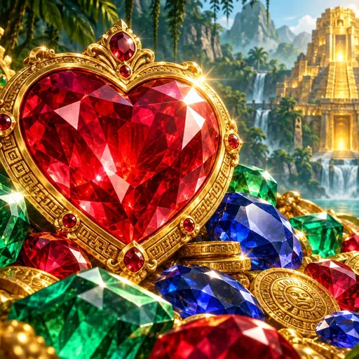 Love and Riches: Eldorado slot cover art